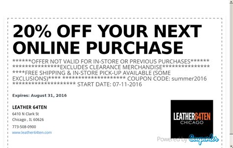 Save big bucks w this offer 30 off Portland Leather. . Portland leather coupon